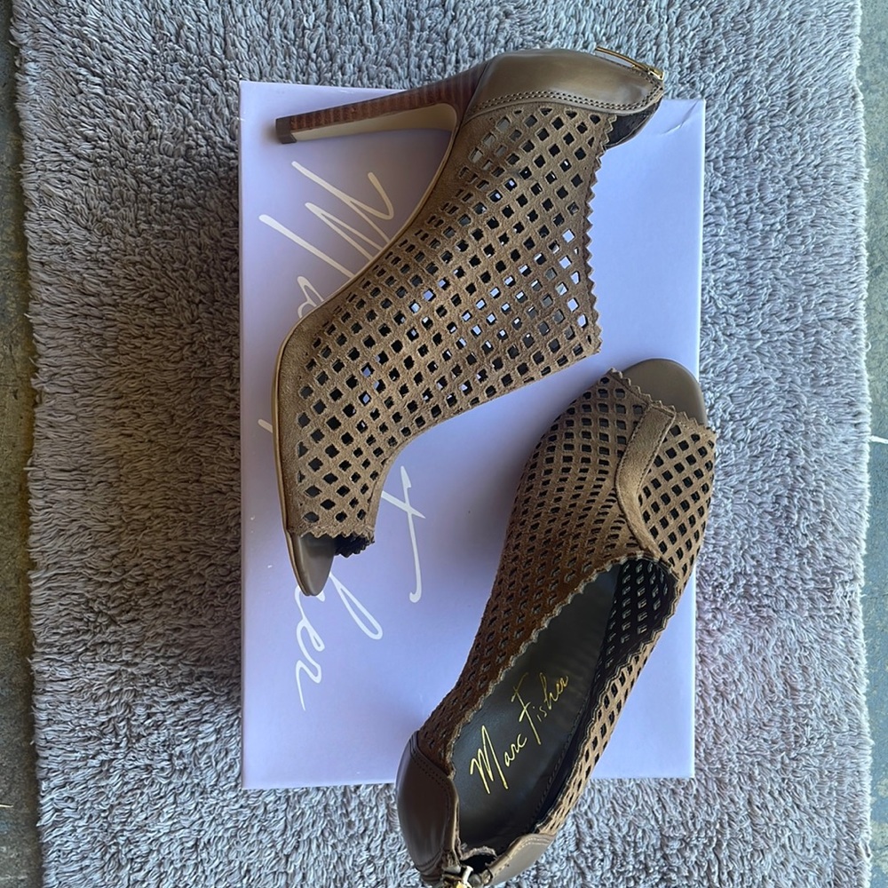 Mark Fisher open toe heels